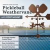 The New Pickleball Weathervane (Style 2)