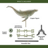 Good Directions Humpback Whale Weathervane, Roof Mount Weather Vane, Blue Verde Copper Finish, Durable Coastal Outdoor Decor