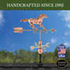 Good Directions Majestic Horse Weathervane, Roof Mount Weather Vane, Pure Copper, Durable Barn & Home Decor