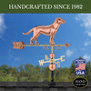 Good Directions Labrador Retriever Weathervane, Roof Mount Weather Vane, Pure Copper, Durable Outdoor Garden Decor