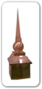 Copper Roof  Finial  - New England