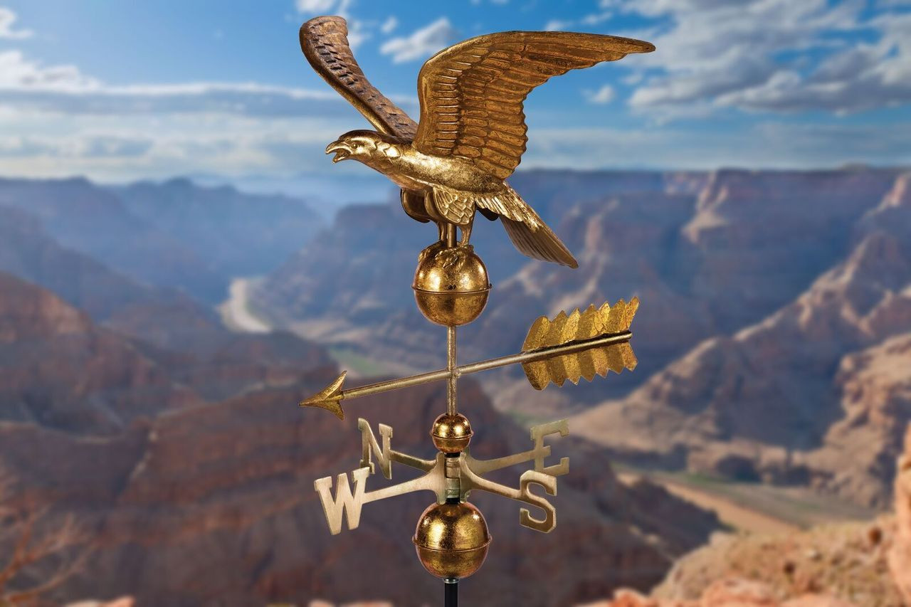 Good Directions Smithsonian 955GL Eagle Weathervane Pure Copper with