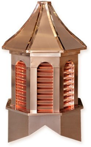 Cupola - Kingston - Copper - 24Lx24Wx47H