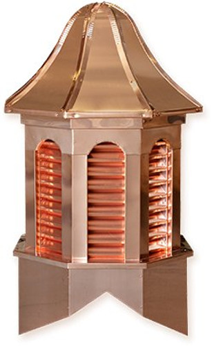 Cupola - Pinnacle - Copper - 30Lx30Wx57H