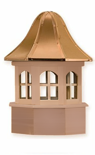 Cupola - Cedar PVC -  Gazebo - Villa Series - 42Lx42Wx79H