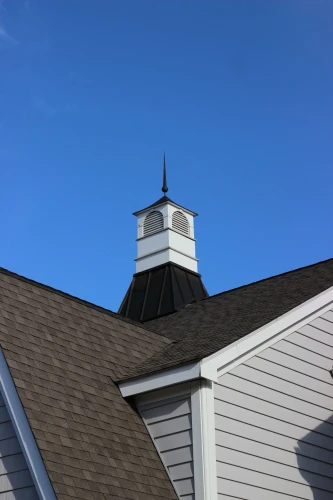 28" Gawain Polished Copper Rooftop Finial