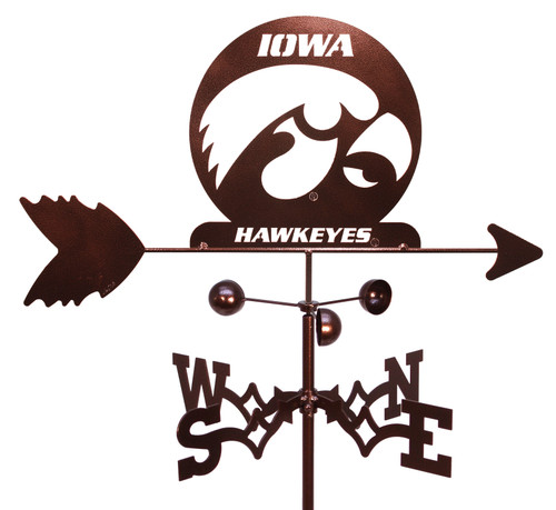 Iowa Hawkeyes Weathervane