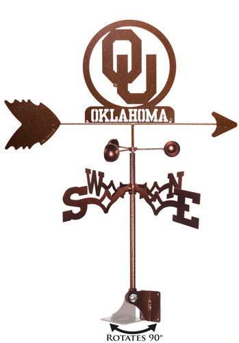 Oklahoma Sooner Weathervane