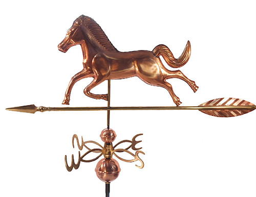 Horse Large Copper with Dalvento Directionals