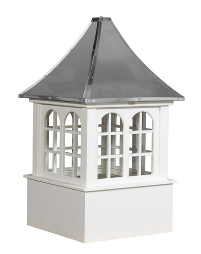 Cupola - Bethany - Azek - Double Arch - 48Lx48Wx91H - Metal Top