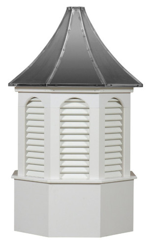 Cupola - Kingston - Azek - 42Lx42Wx79H – Metal Top