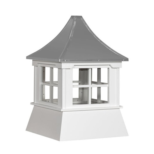 Cupola - Victorian Shed: Azek - Windowed Pagoda Metal Top - 25Lx25Wx30H