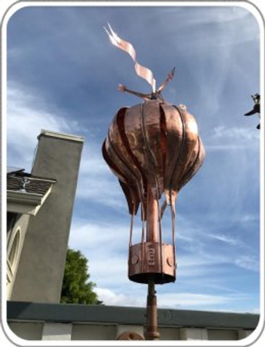 Custom Copper Weathervane Sample 3