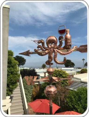 Custom Copper Weathervane Sample 7