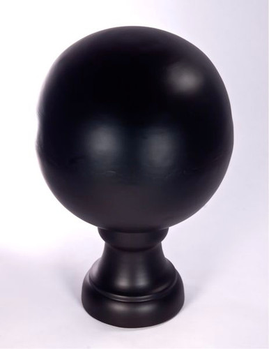 Finial - Large Londoner- Black Matte