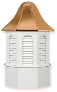 Cupola - Pinnacle - Azek - 30Lx30Wx57H
