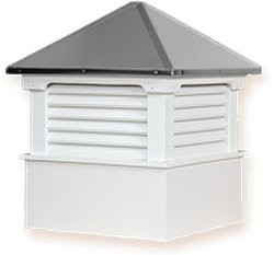 Cupola - Hamlin: Azek - Aluminum Top - 72Lx72Wx99H