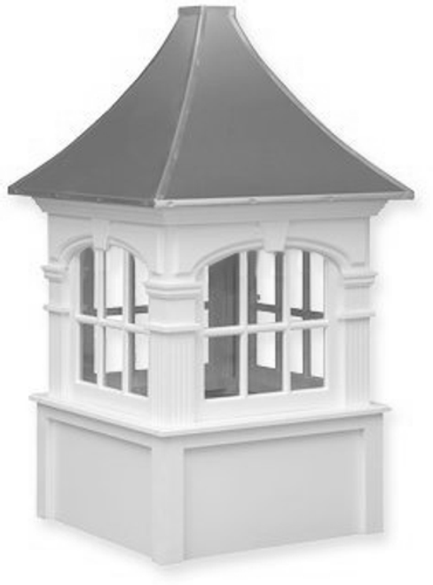 Cupola - Fairfield 72Lx72Wx138H - Metal Top