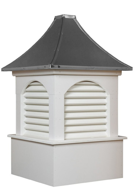 Cupola - Dalton - Azek - 60Lx60Wx113H Metal Top Cupola - Dalton - Azek - 60Lx60Wx113H Metal Top