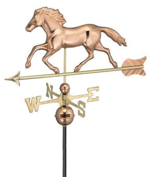 【最安値大得価】Copper Running Horse Weathervane by J.W.Fiske*風見鶏 その他