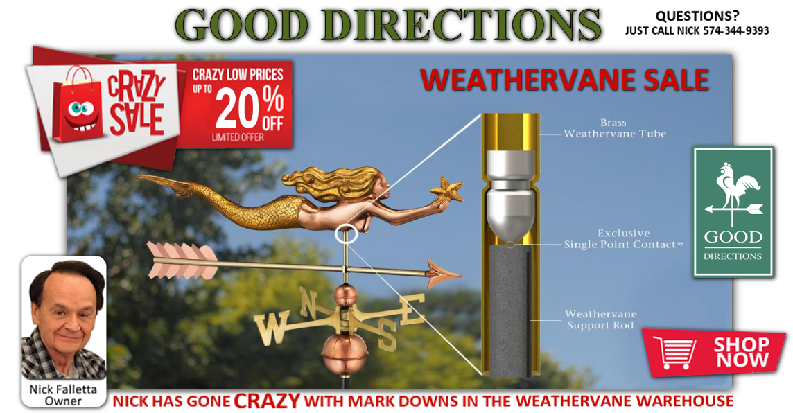 Shop Cats and Friends - West Coast Weather Vanes