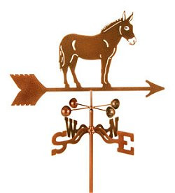 Mule Deer Silhouette Steel Weathervane main image 0
