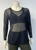 Tahiti Mesh Top with Long Sleeves