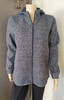 "Snug as a bug" zip up woolen hooded Jacket