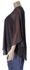  Brendas Kaftan top, smoke, L/XL, *1 only 50% off*