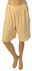 Summer-weight woven, wide leg, knee length Shorts butter blossom size M *1 only 50% off*