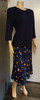  Woven swing Skirt, size M, Navy leopard,*1 only 50% off*