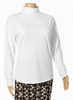Turtleneck extra-long sleeved top - Cotton