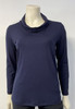 Cowl Neck extra-long sleeve top - Viscose