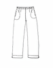 Zara Bridge Pants full length, Navy, size22 *1 only 50% off*