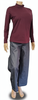 Turtleneck long sleeved top - Sweatshirt weight