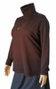 Roll neck Skivvy - Sweatshirt weight Black size L *50% off 1 only*