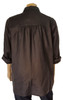 Linen  Shirt - long sleeved size L charcoal *50% off 1 only*