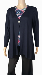 Merino Dress me up cardigan