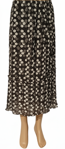 Vintage Dots Mesh Skirt 