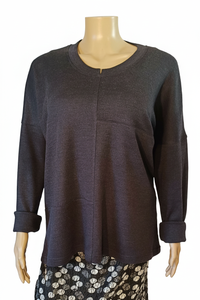 Signature Paneled Merino Jersey