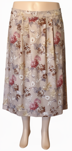 Emma Skirt - neutral floral
