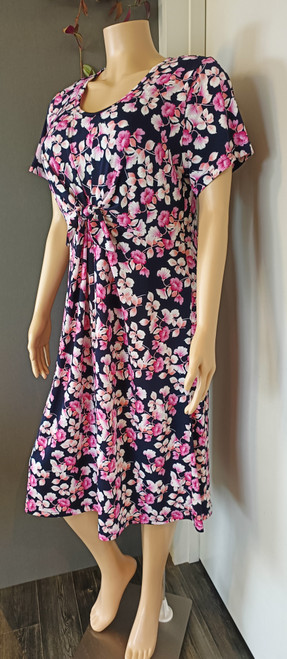 Lou dress in Polly fabrics - Short (elbow length) Sleeve