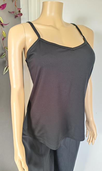 Cami - Merino Black 3XL *50% 0ff 1 only*