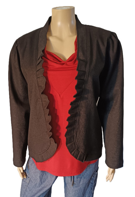 Bolero pleat jacket