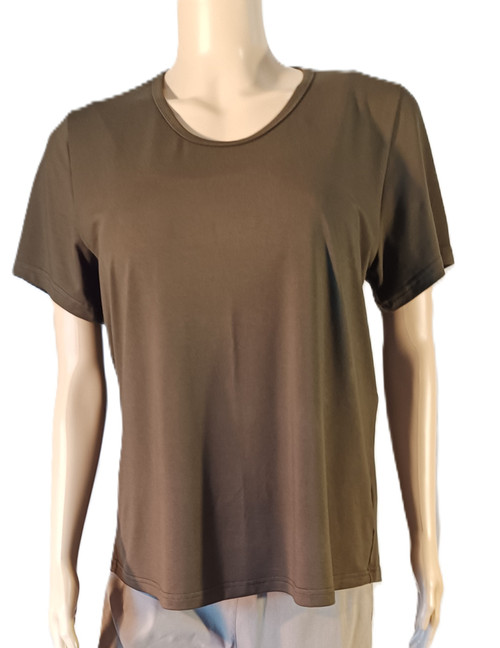 Viscose Cap sleeve T-shirt - All necklines