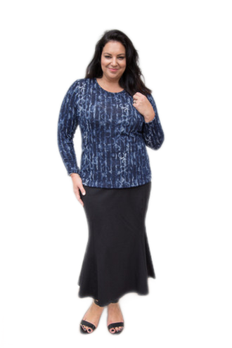 Trumpet Skirt - Winter weight Ponte