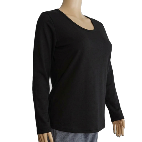 Autumn weight A-line  T-shirt - long Sleeve - All necklines