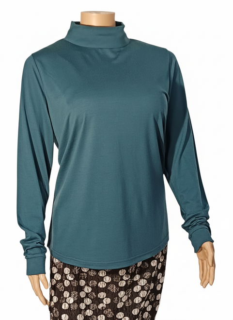 Turtleneck Merino extra-long sleeved top