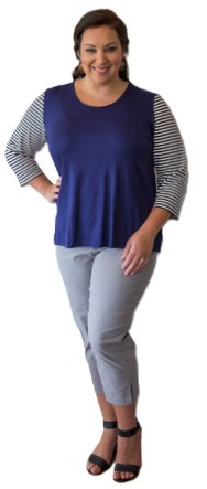 Zara Capri Pants 3/4 length, navy, size M. *50% off, 1 only*
