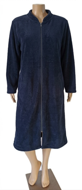 Housecoat - Polarfleece size L purple*50% off 1 only*